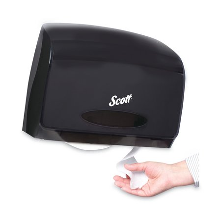 Scott Essential Coreless Jumbo Roll Tissue Dispenser, 14.25 x 6 x 9.7, Black 9602